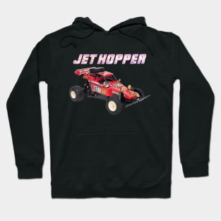 JET HOPPER TURBO Taiyo RC 80s Vintage BOX ART Hoodie